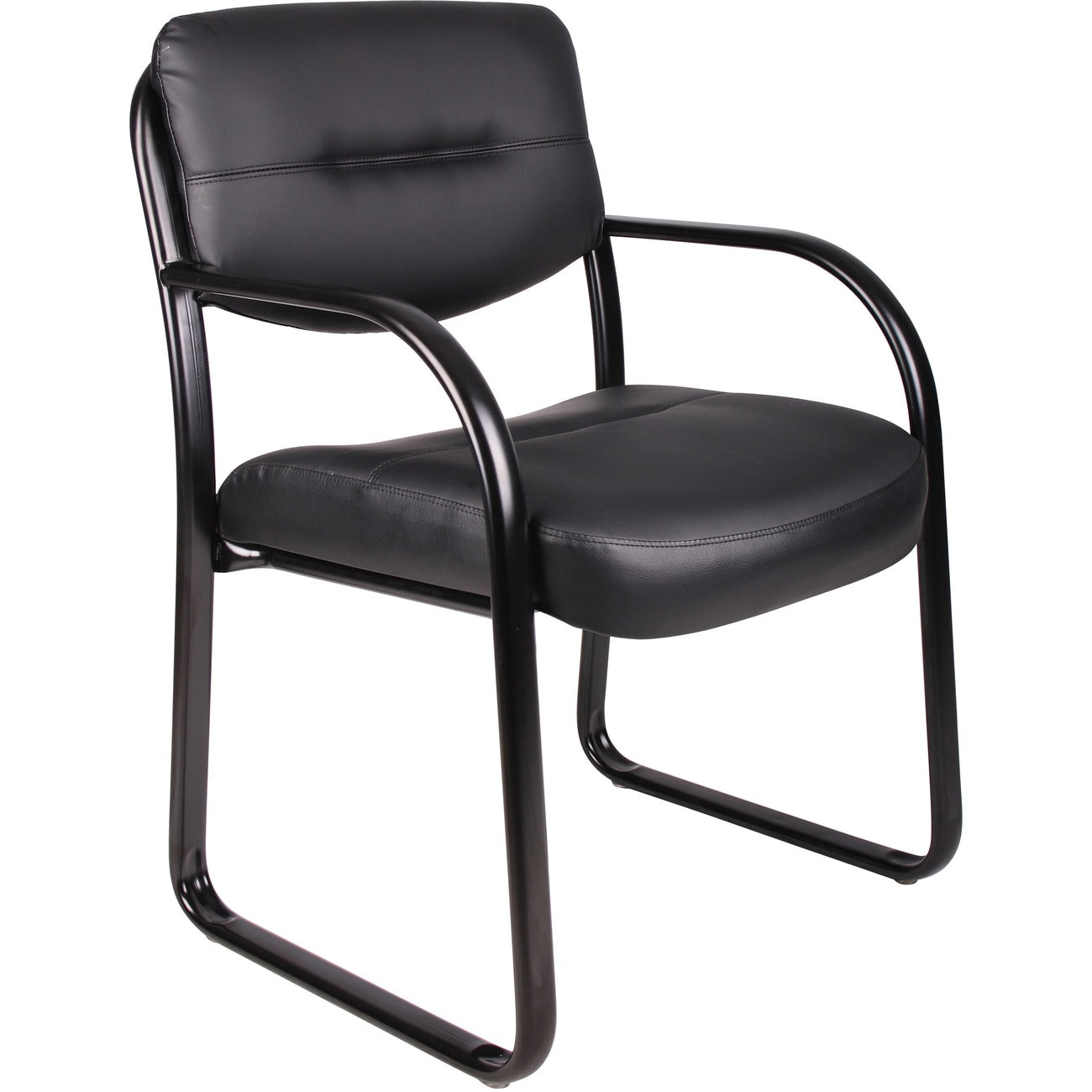 Side Chair Blk Lthr Blk