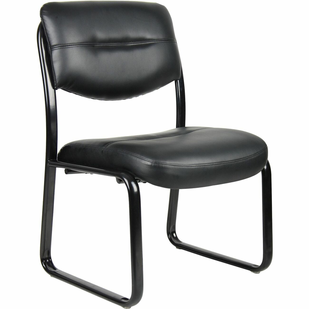 Side Chair Lthr Plus Blk