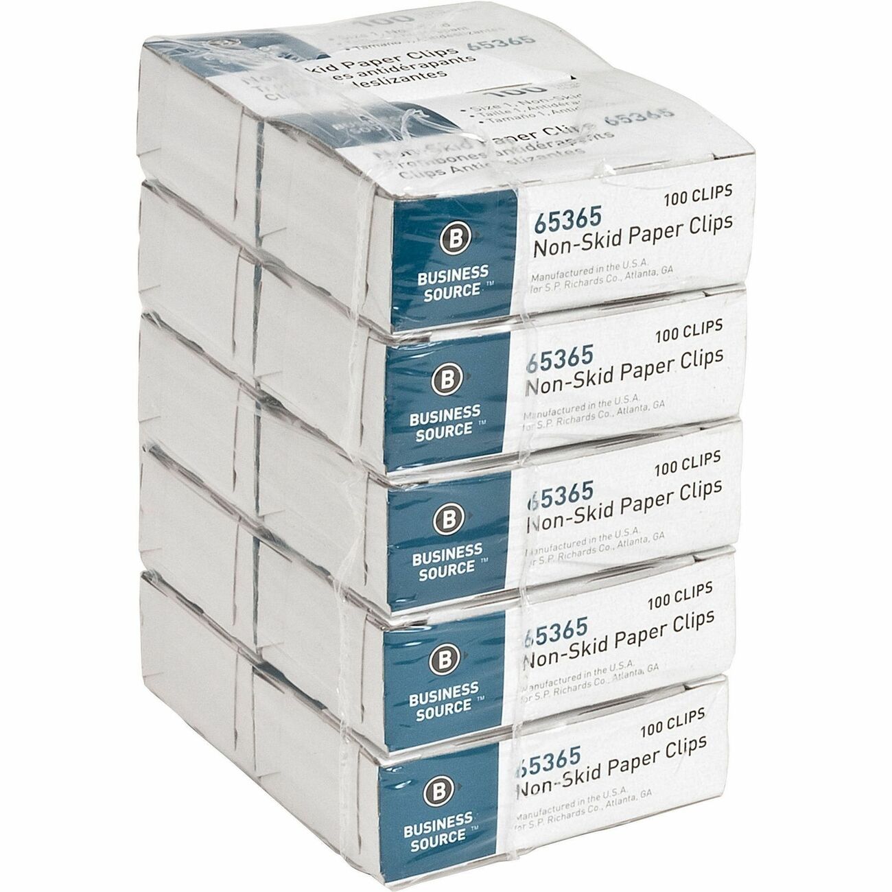 Business Source Clip Paper Nonskid Regular