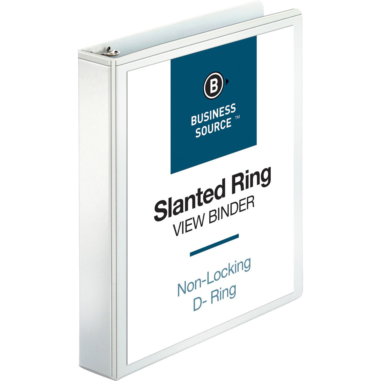 Business Source Binder D-Ring 1-1/2In We