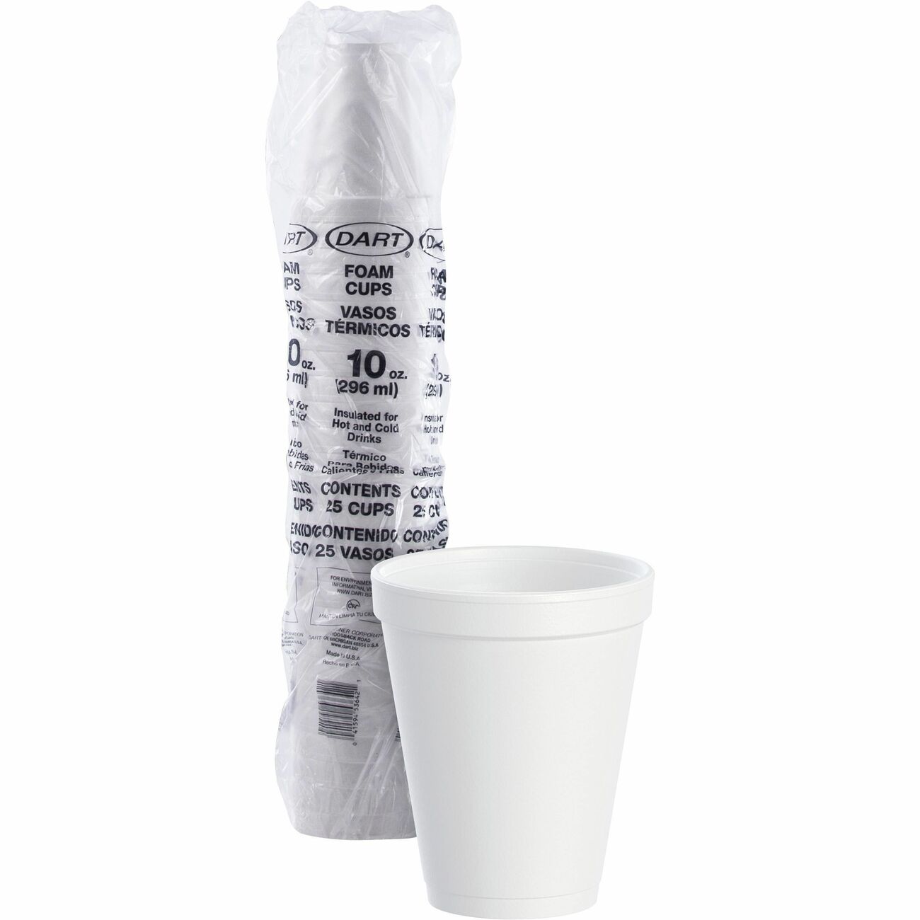 Cup Foam 10Oz We 25Ct