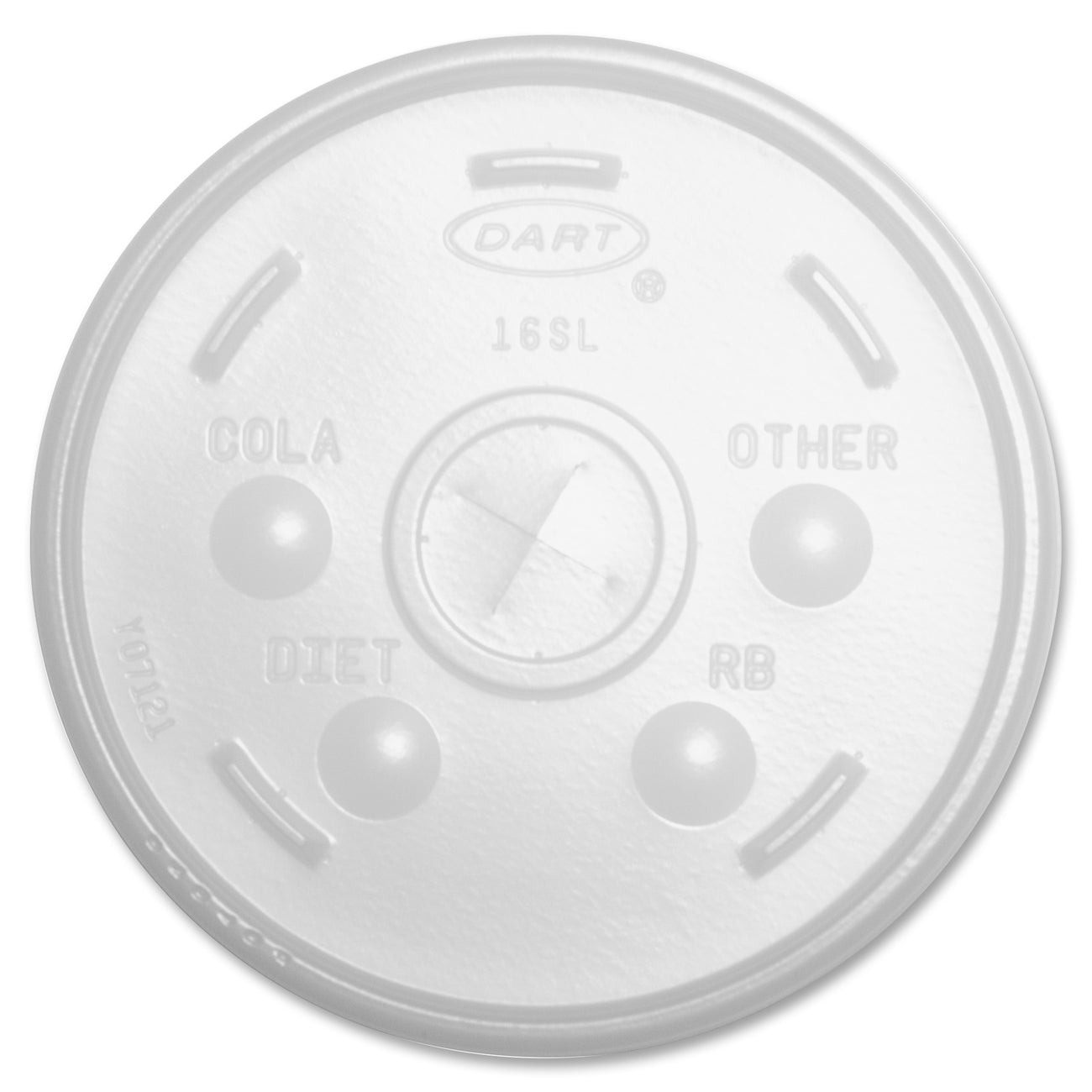 Lid Sipthru F/16J16 1M/Ct