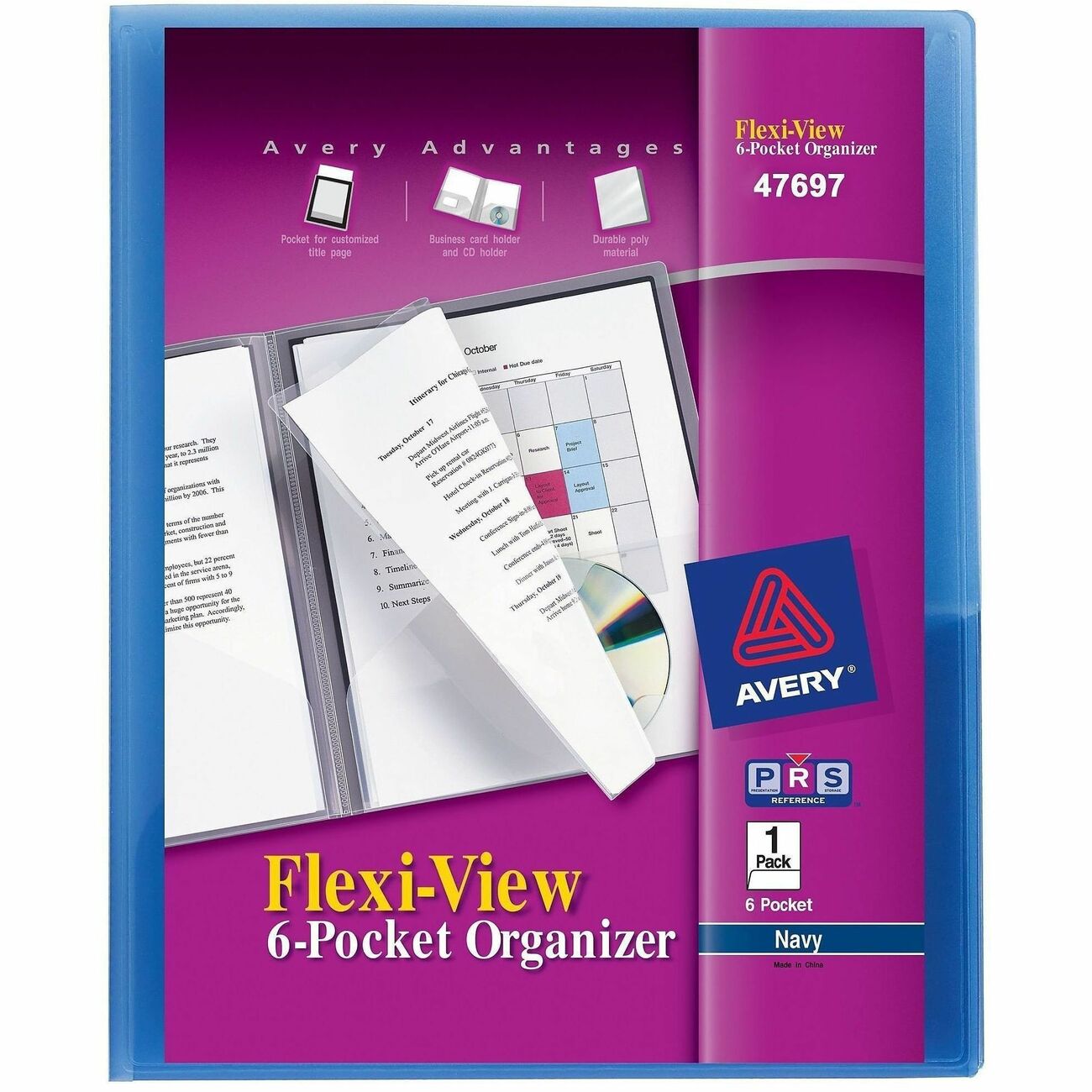 Avery Title Pkt 6Pkt Organizer As