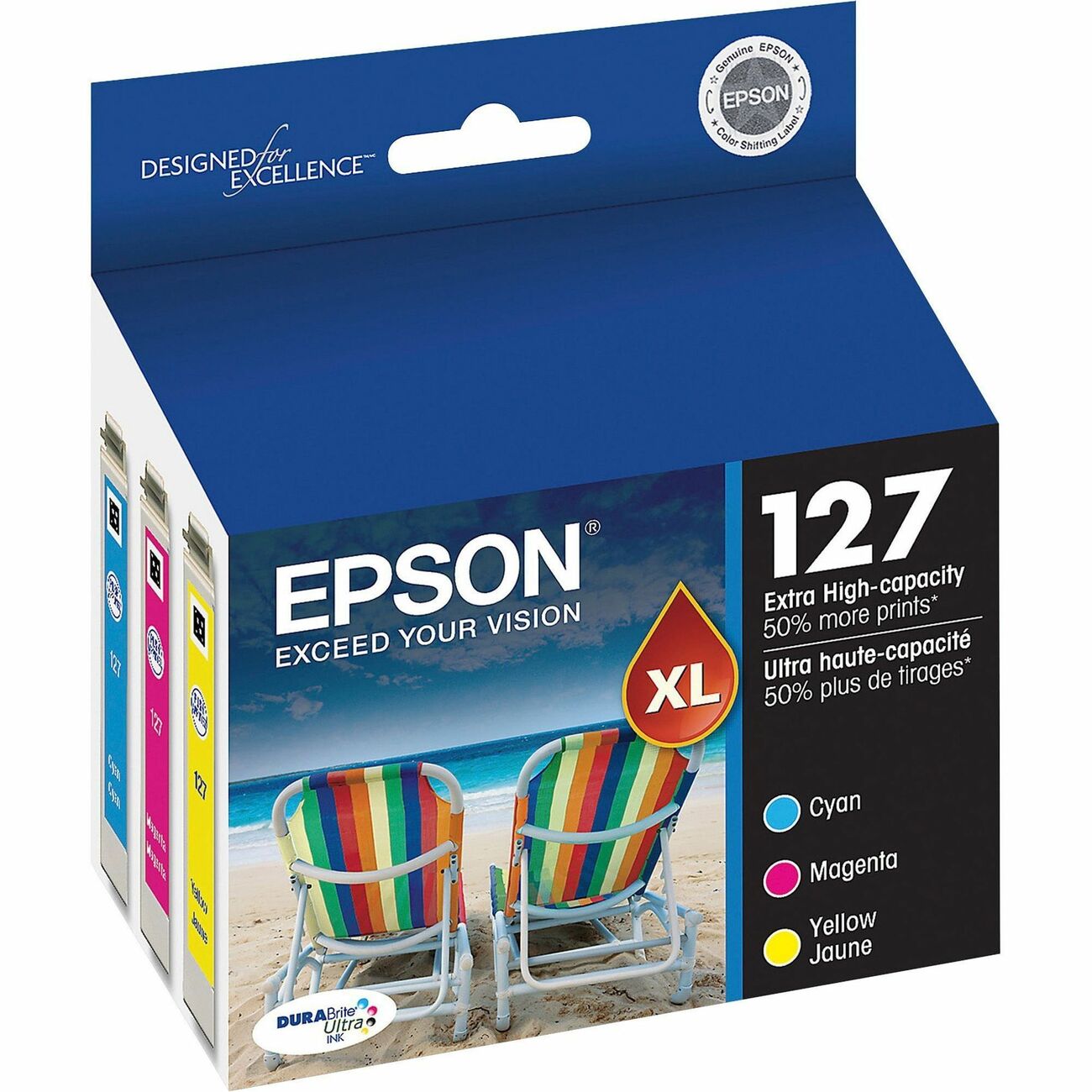 Epson Crtdg Ink Wkforce C M&Y