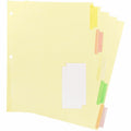 Business Source Divider Insert 5-Tab Multi