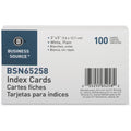 Business Source Card Index Plain 3X5 We