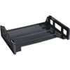 Business Source Tray Letter Stckble Bk