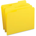 Business Source Folder File Ltr 1/3 Yellow