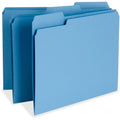 Business Source Folder File Ltr 1/3 Blue