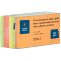 Business Source Notes Adhsive 3X3 12Pk Neon
