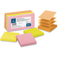 Business Source Notes Popup 3X3 12Pk Neon