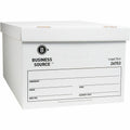 Business Source Box Storage Ecnomy Lgl 12Pk