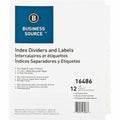 Business Source Dividers Index Punchd 12Tab
