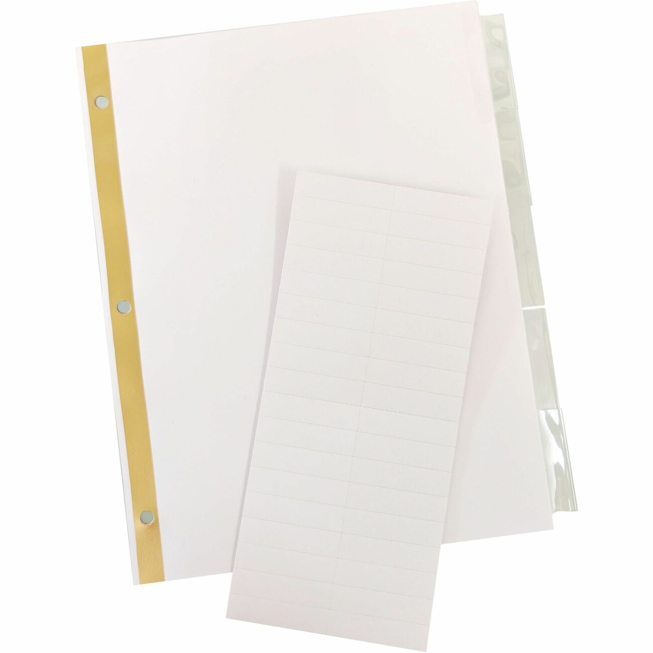 Business Source Dividers Insert 5-Tab Clear