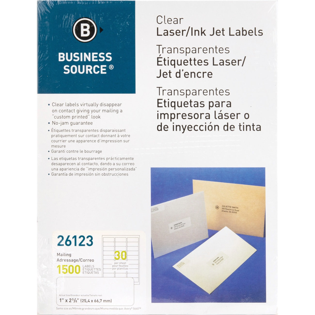 Business Source Label Address Lsr 1X2.75 Cl