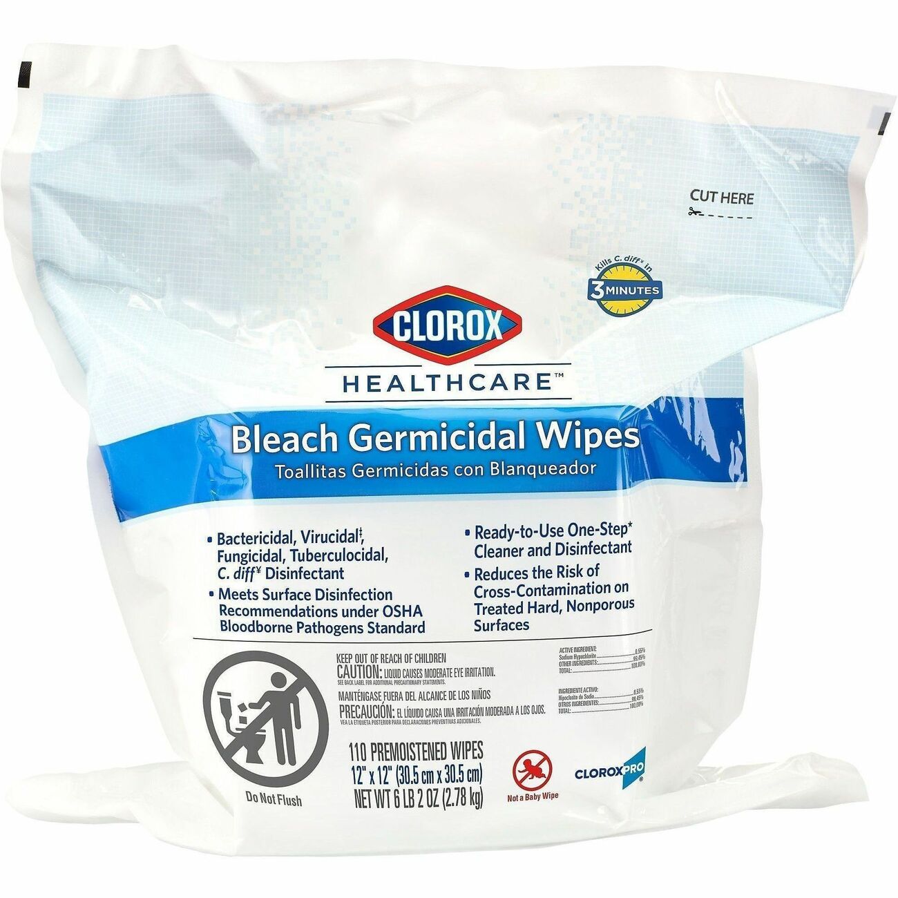 Clorox Wipes Grmcdl 110Cnt We