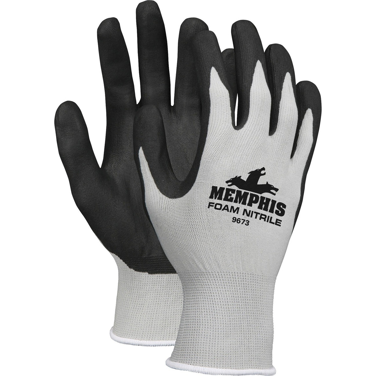 Memphis MCR Safety Nitrile Coated Knit Gloves