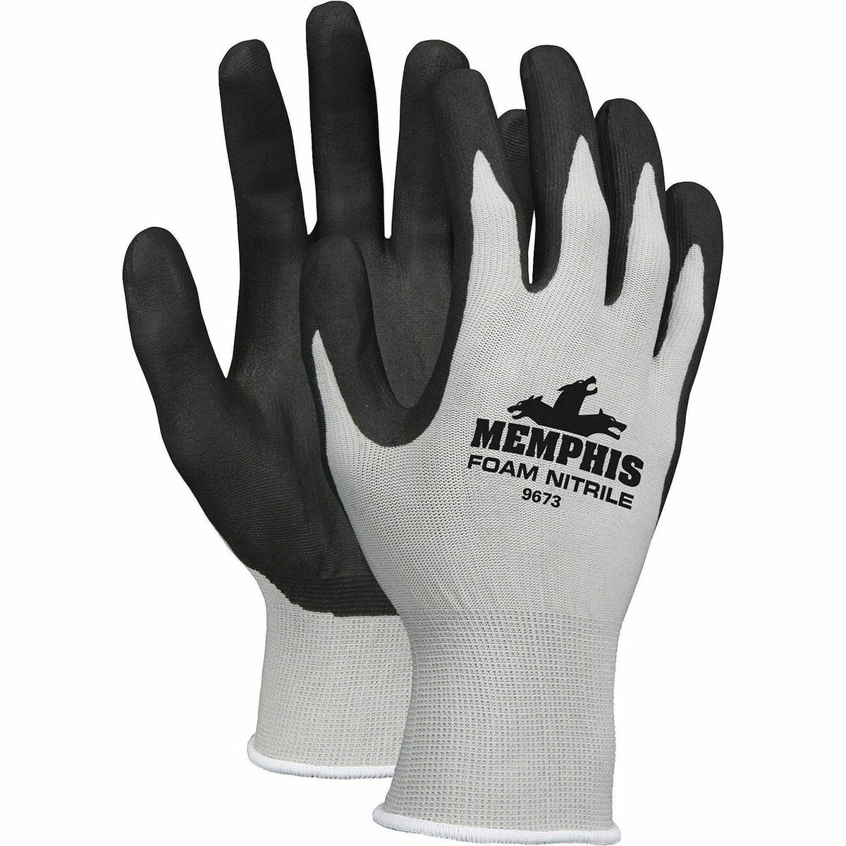 Memphis MCR Safety Nitrile Coated Knit Gloves