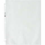 Business Source Nonglare Top-loading Sheet Protectors