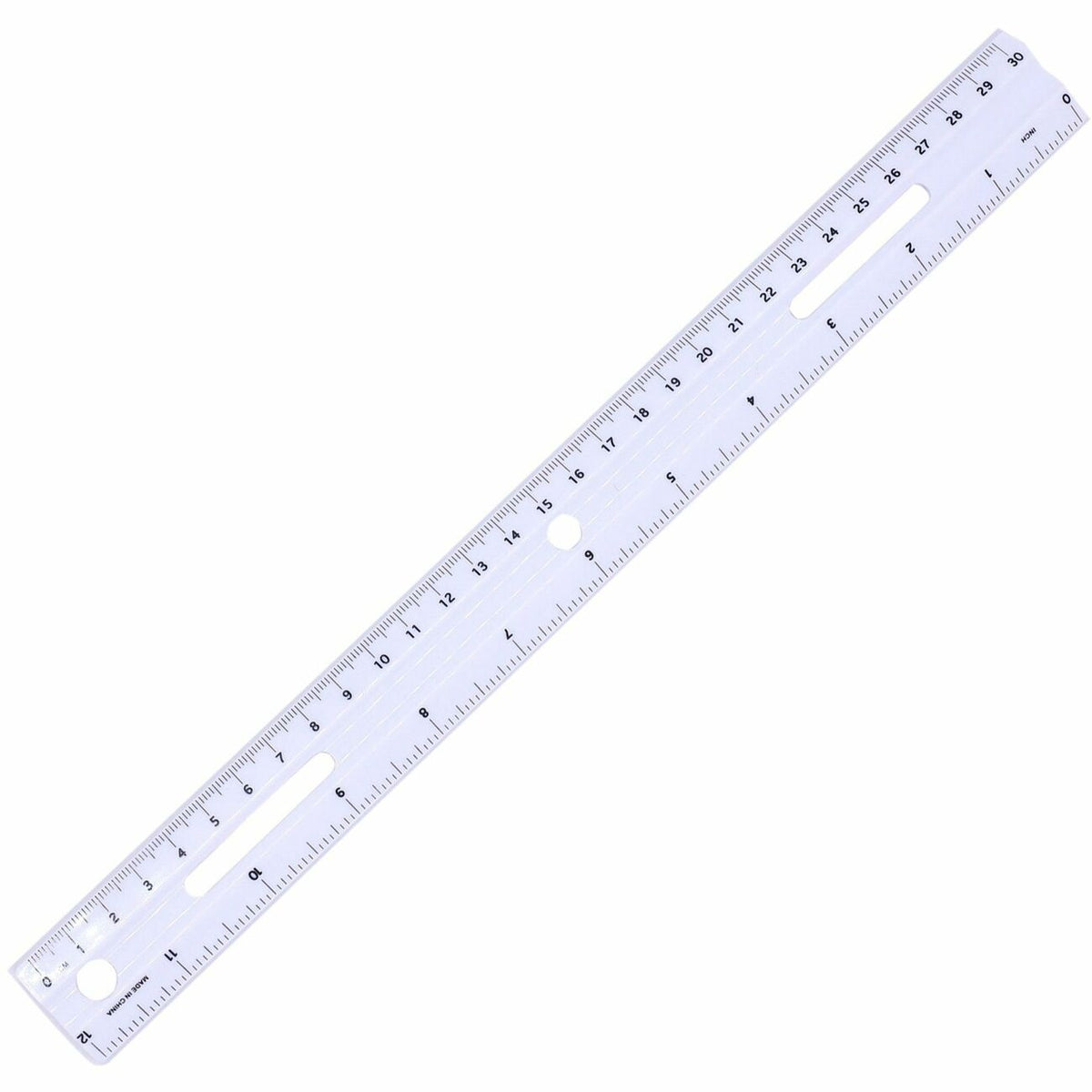 Business Source Ruler Plastic 12' We