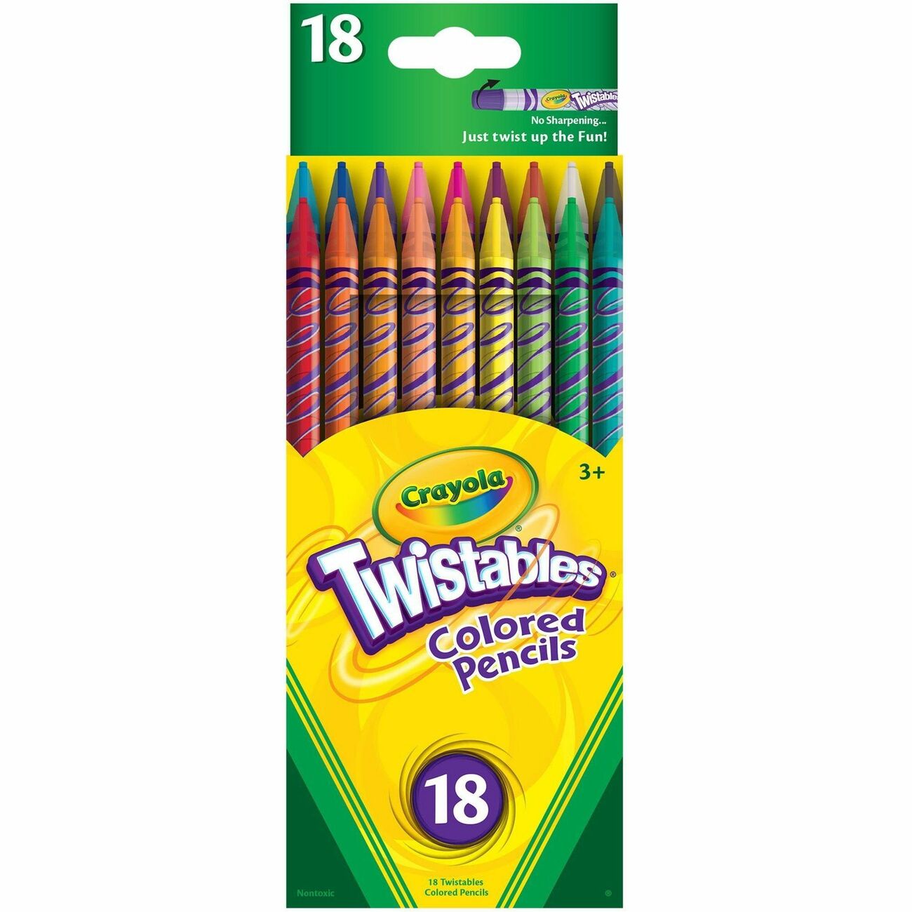 Crayola Pencil Colored Twist Vbrnt