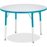 Jonti-Craft Berries Adult Height Color Edge Round Table