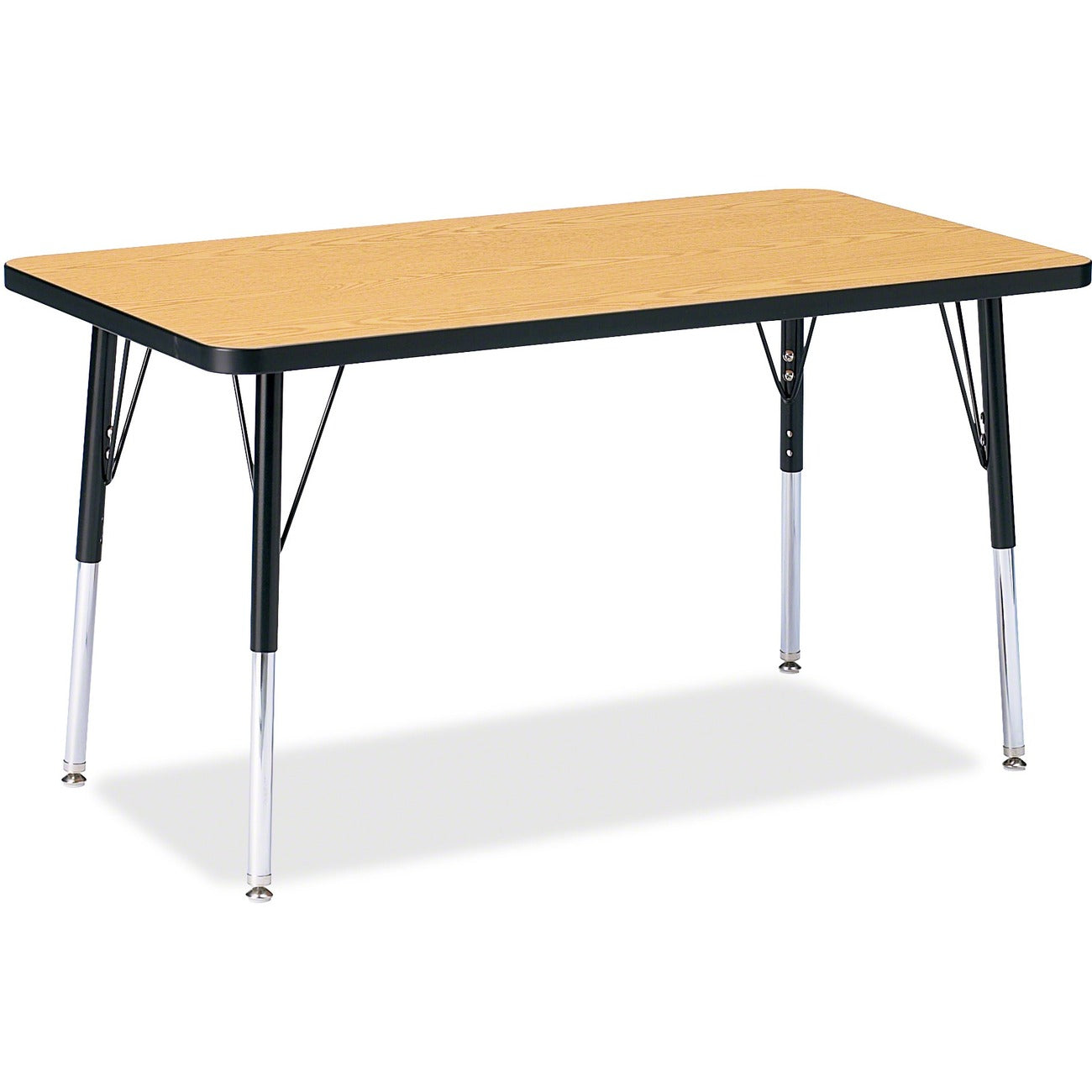 Rectangle Table 24x36 Oak Black