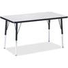 Table Rectangle 24X36 Gy/Bk
