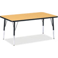 Rectangle Table 30x48 Oak Black
