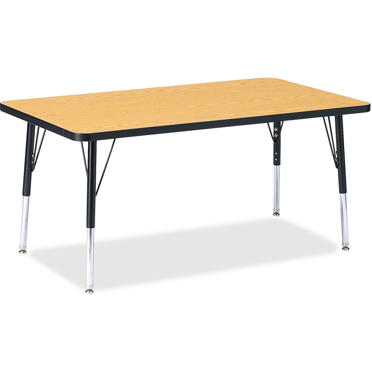 Rectangle Table 30x48 Oak Black