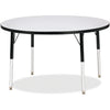 Table Activity 42"Rnd Gy/Bk