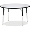 Table Activity 42"Rnd Gy/Bk