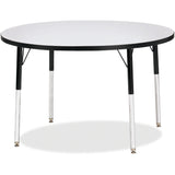 Jonti-Craft Berries Adult Height Color Edge Round Table