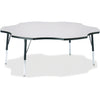 Table Six Leaf 60" Gy/Bk