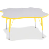 Jonti-Craft Berries Elementary Height Prism Four-Leaf Table