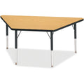 Trapezoid Table 30x60 Oak Black