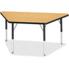 Table Trapezoid 24X48 Ok/Bk