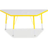 Table Trapezoid 24X48 Gy/Yw