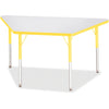 Table Trapezoid 24X48 Gy/Yw