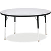 Table Activity 48"Rnd Gy/Bk