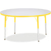 Table Activity 48"Rnd Gy/Yw