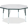 Table Octagon 48X48 Gy/Bk