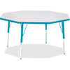 Table Octagon 48X48 Gy/Tl