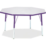 Jonti-Craft Berries Elementary Height Color Edge Octagon Table