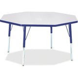 Jonti-Craft Berries Elementary Height Color Edge Octagon Table