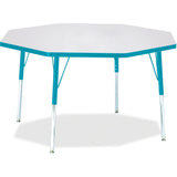 Jonti-Craft Berries Adult Height Color Edge Octagon Table