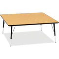Square Table 48x48 Oak Black