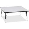 Table Square 48X48 Gy/Bk