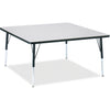 Table Square 48X48 Gy/Bk