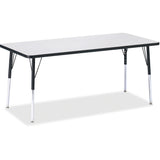 Jonti-Craft Berries Adult Height Color Edge Rectangle Table